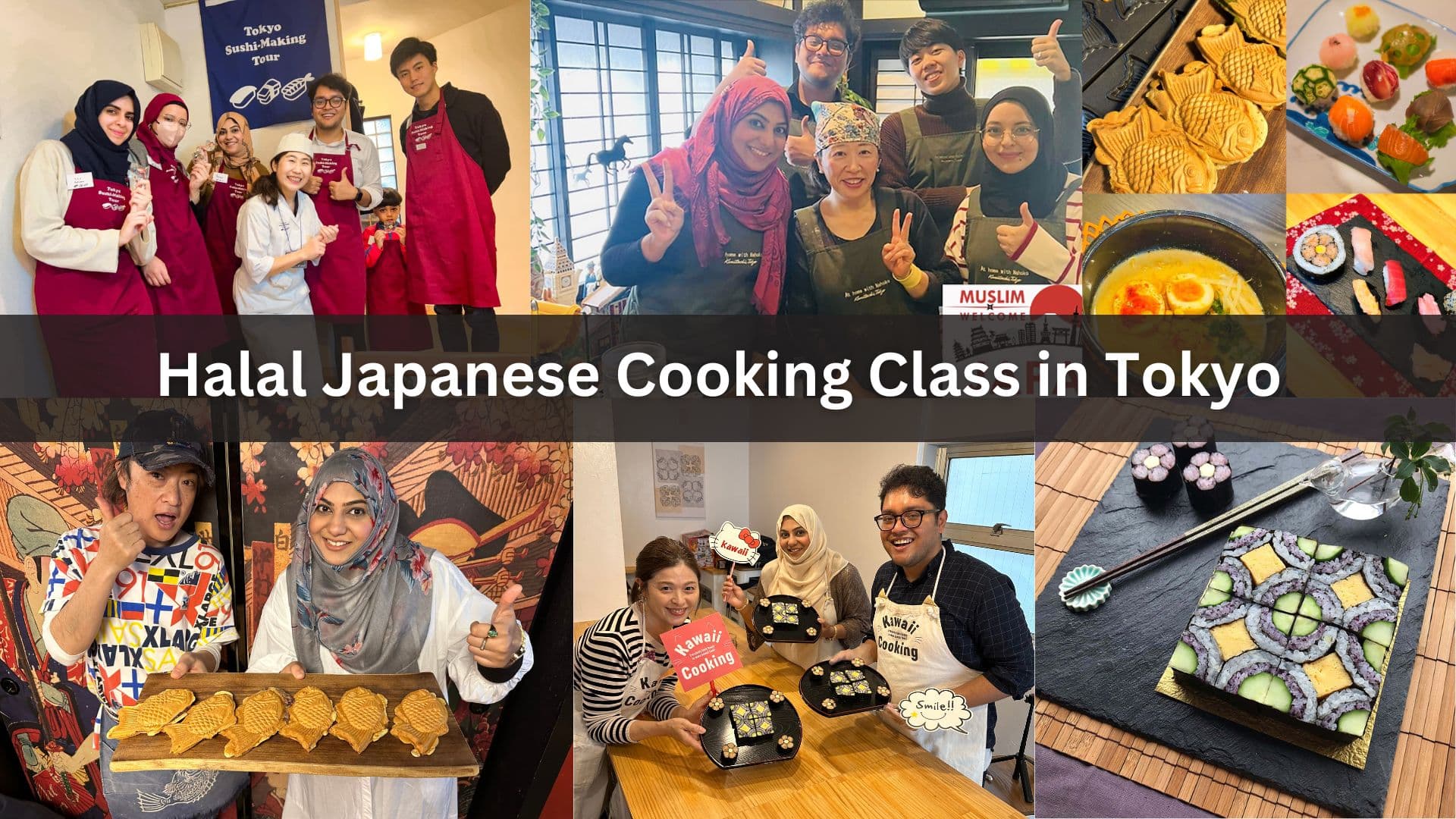 استمتع بدروس الطبخ الياباني الحلال في طوكيو مع Tokyo Muslim Tour!
