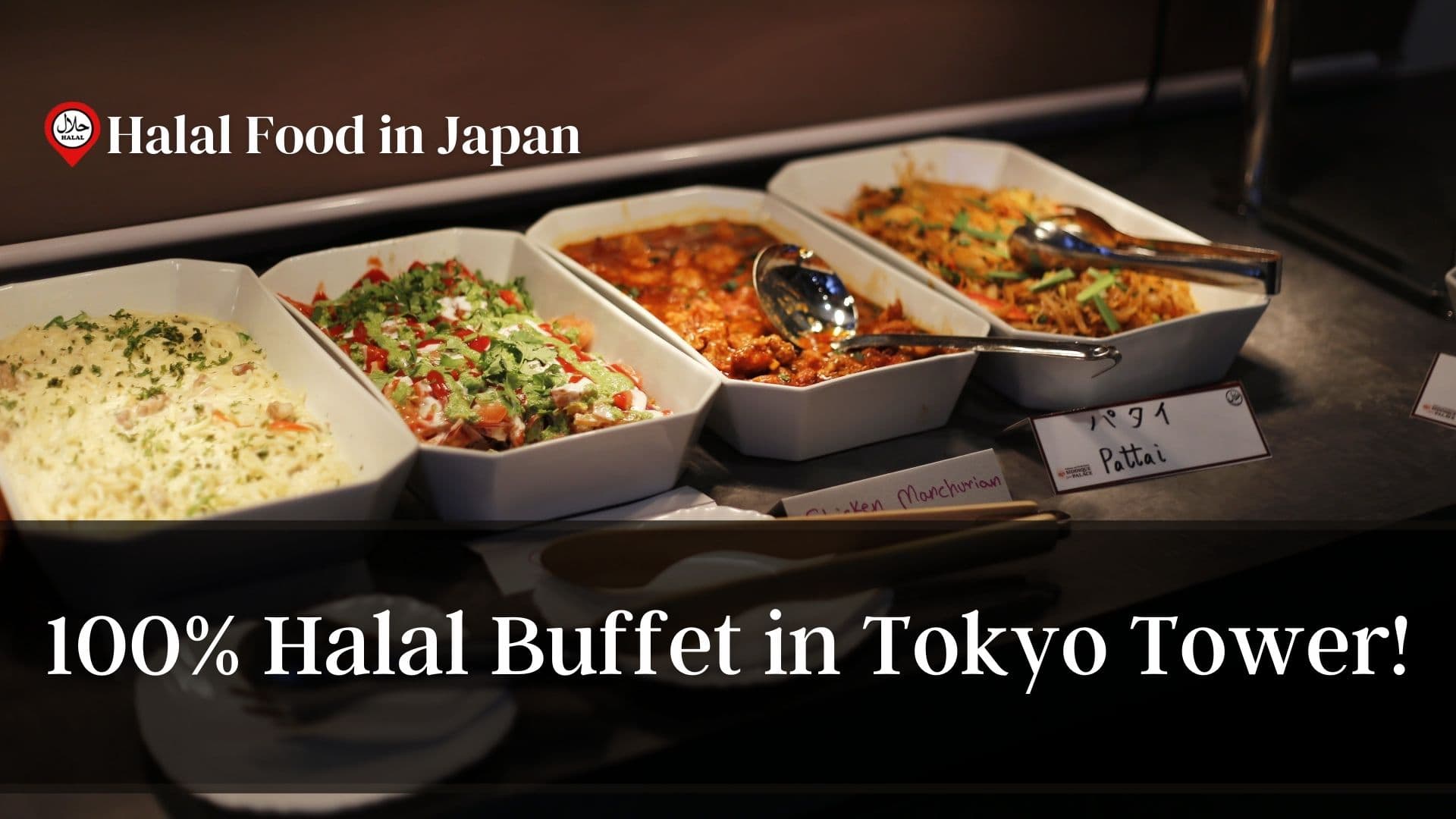 Siddique Palace東京タワーで50品以上の100%ハラールビュッフェ