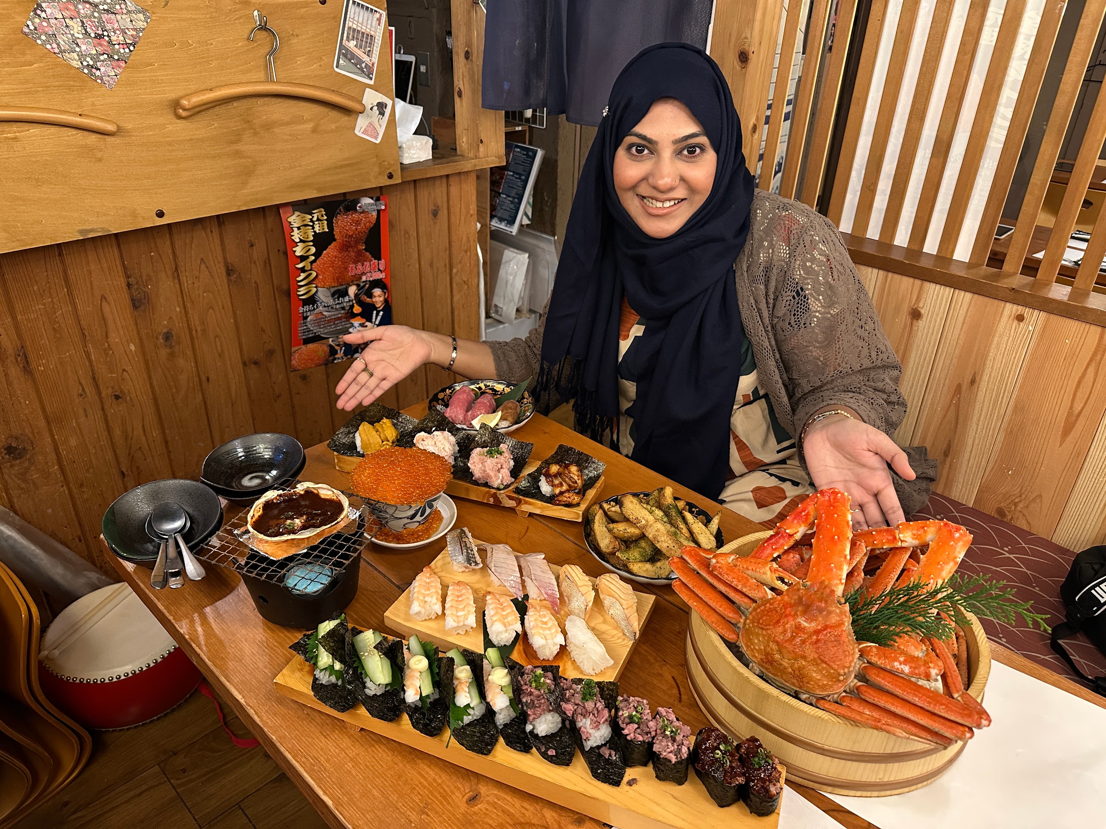 Pengalaman Sushi Halal yang Wajib Dicoba di Tokyo di Fujiyama Akihabara Honten