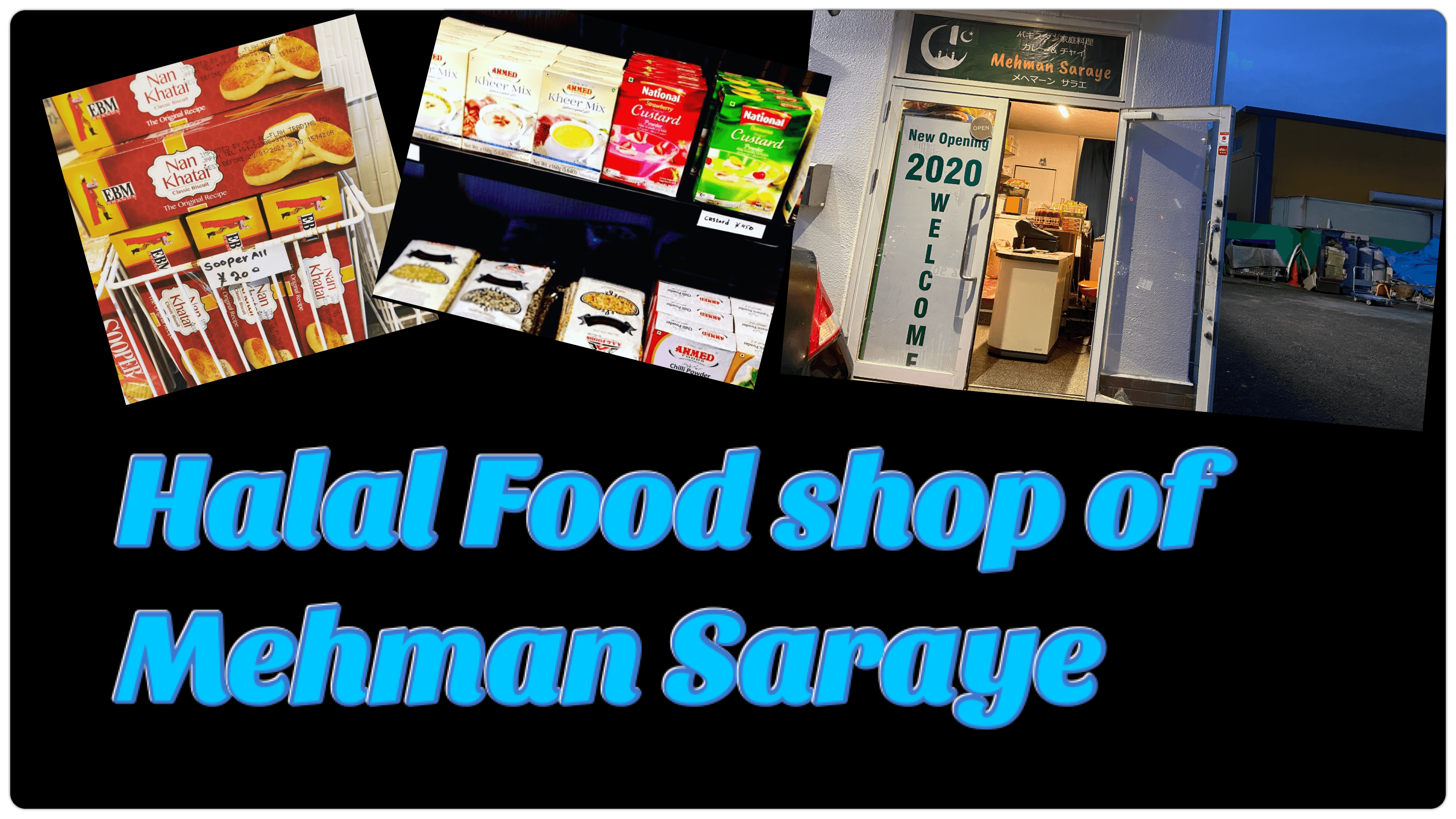 Kedai Makanan HALAL Mehman Saraye di Noda!