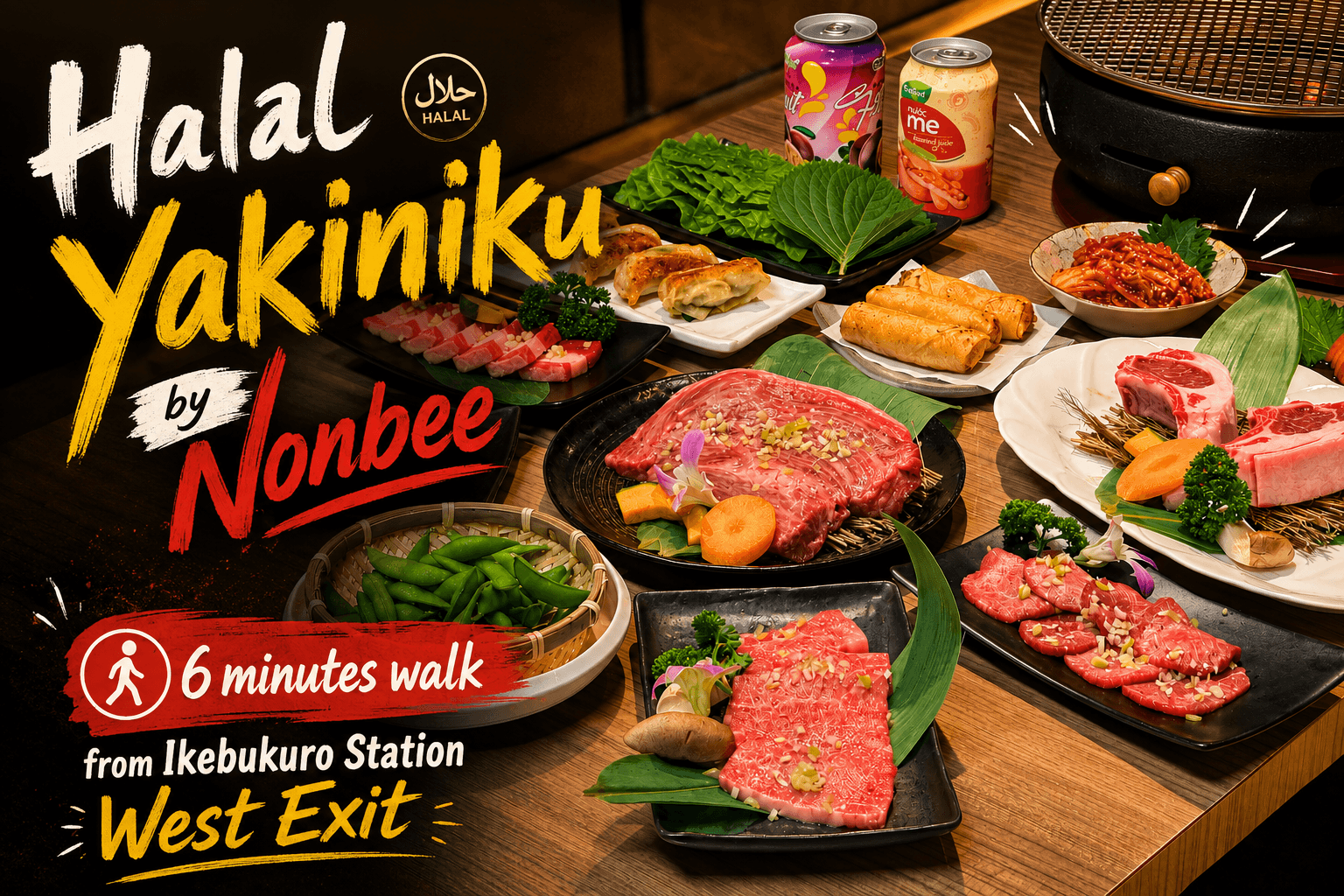 Grand Opening of Halal Wagyu Yakiniku by Nonbee in Ikebukuro: A New Halal Restaurant Experience in The Heart of Tokyo - 2